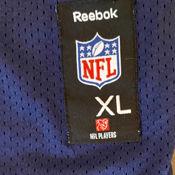 Reebok Navy Blue Brady Patriots Jersey - Picture 4 of 7